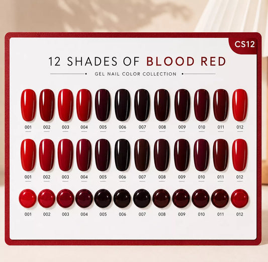 Blood Red Gel Polish 15mL