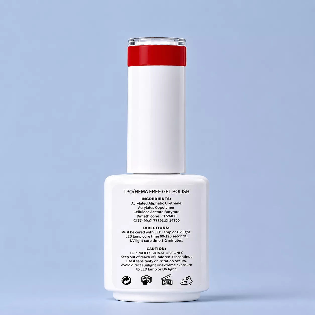 Blood Red Gel Polish 15mL