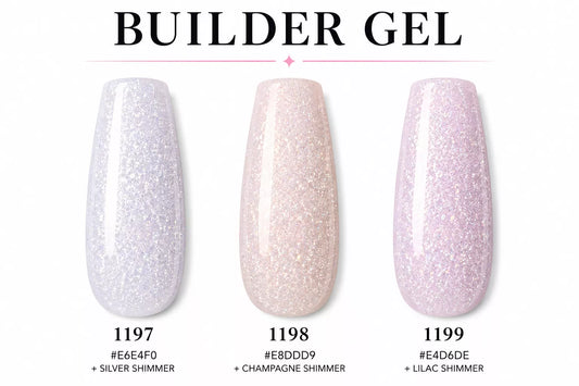 Builder Gel (Glitter Colors)