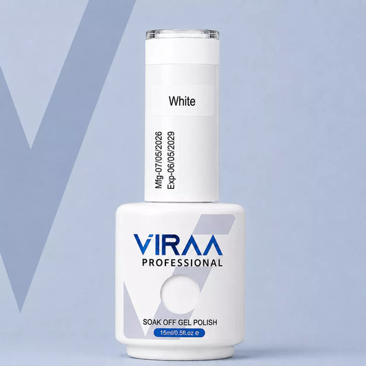 White Gel Polish 15mL