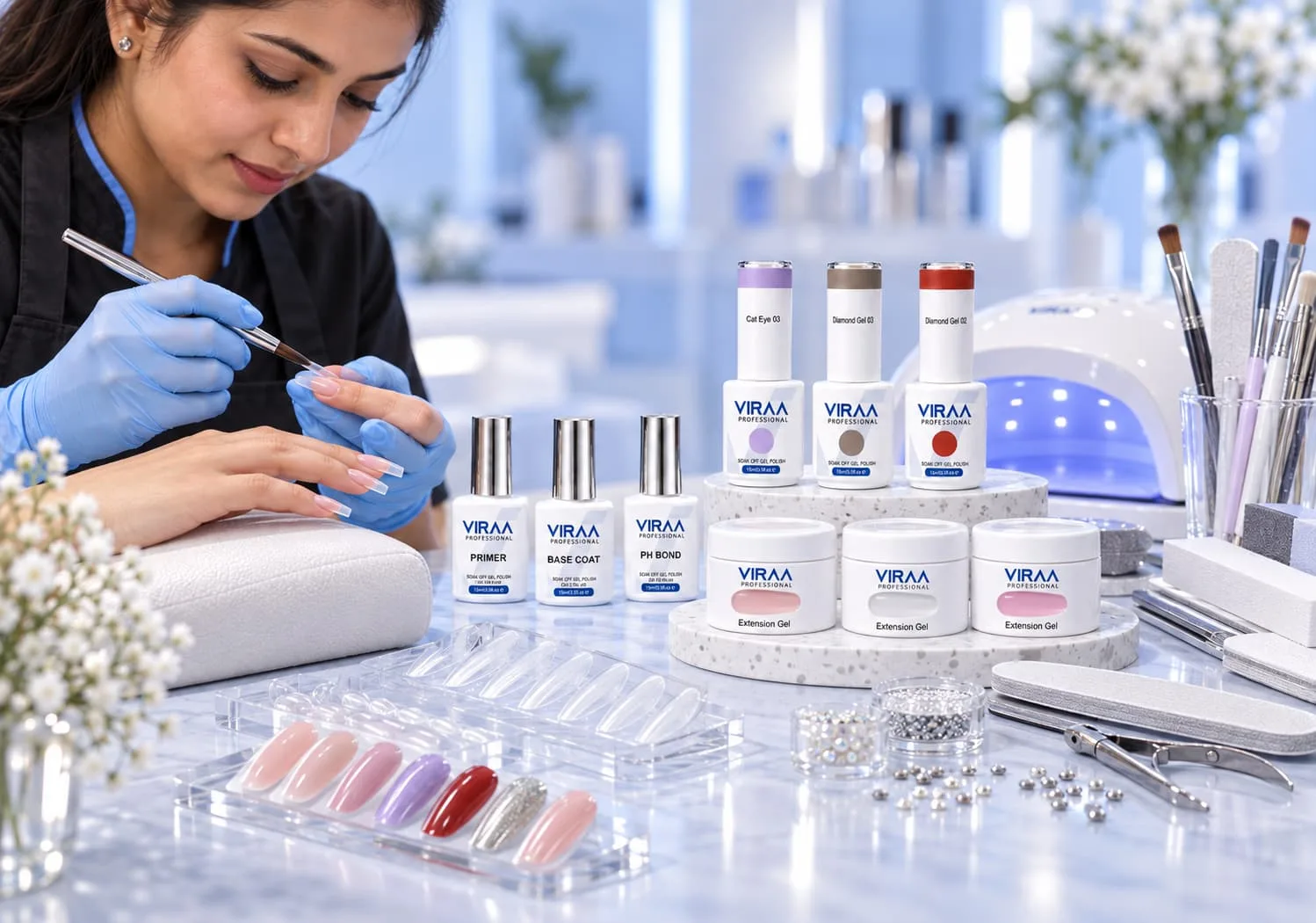 Extension Gel and the Professional Nail Art Supplies Every Studio Needs