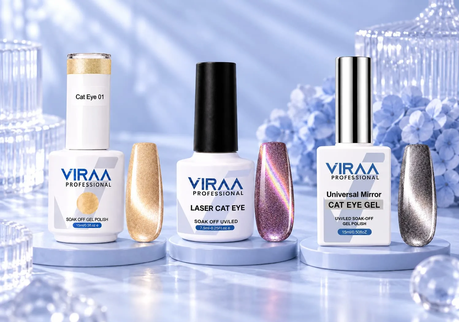 Classic, Laser or Mirror? How to Choose Cat Eye Gel Polish
