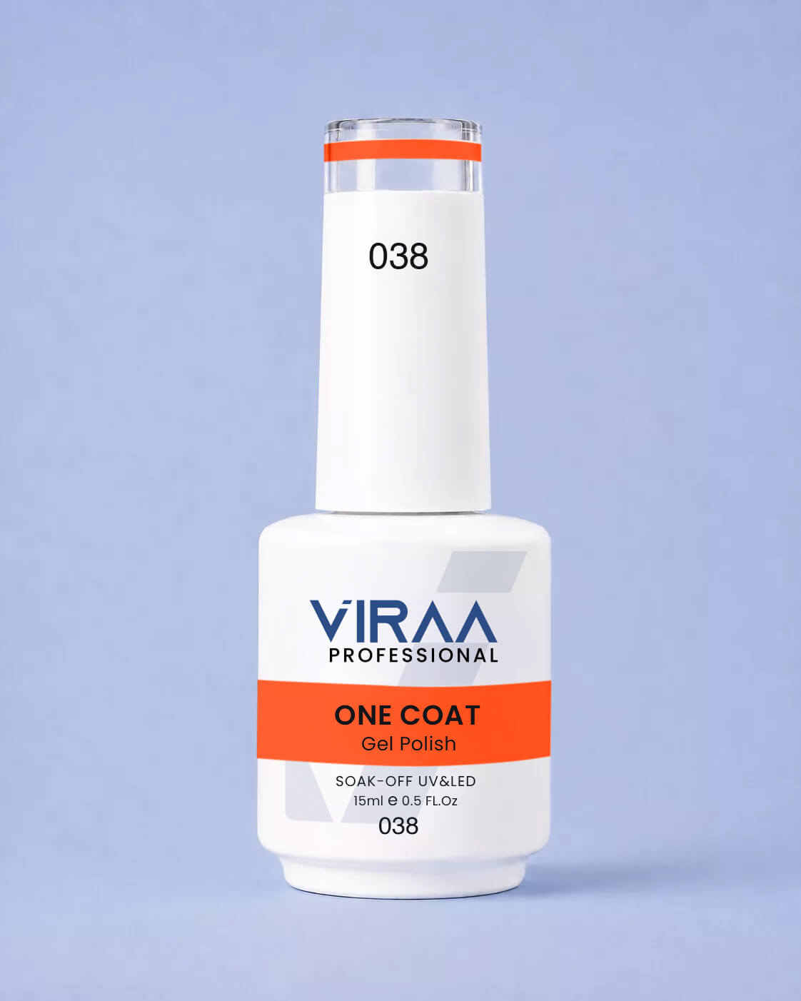 128 Color One Coat Gel Polish 15ml