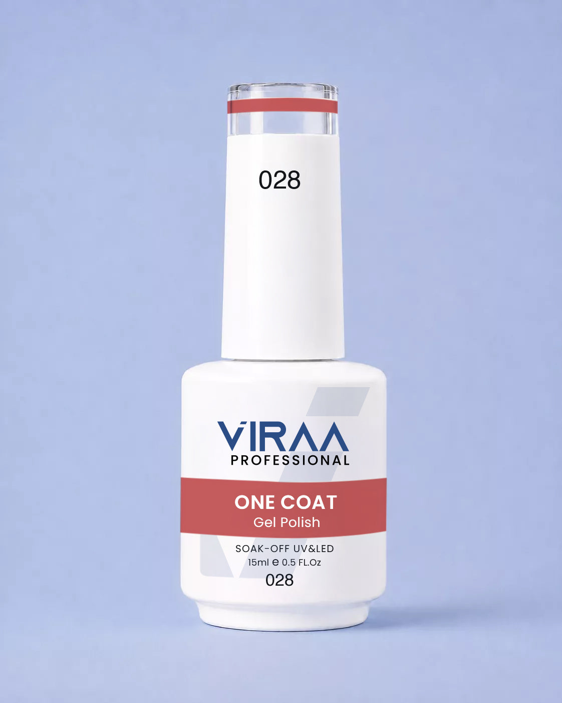 128 Color One Coat Gel Polish 15ml