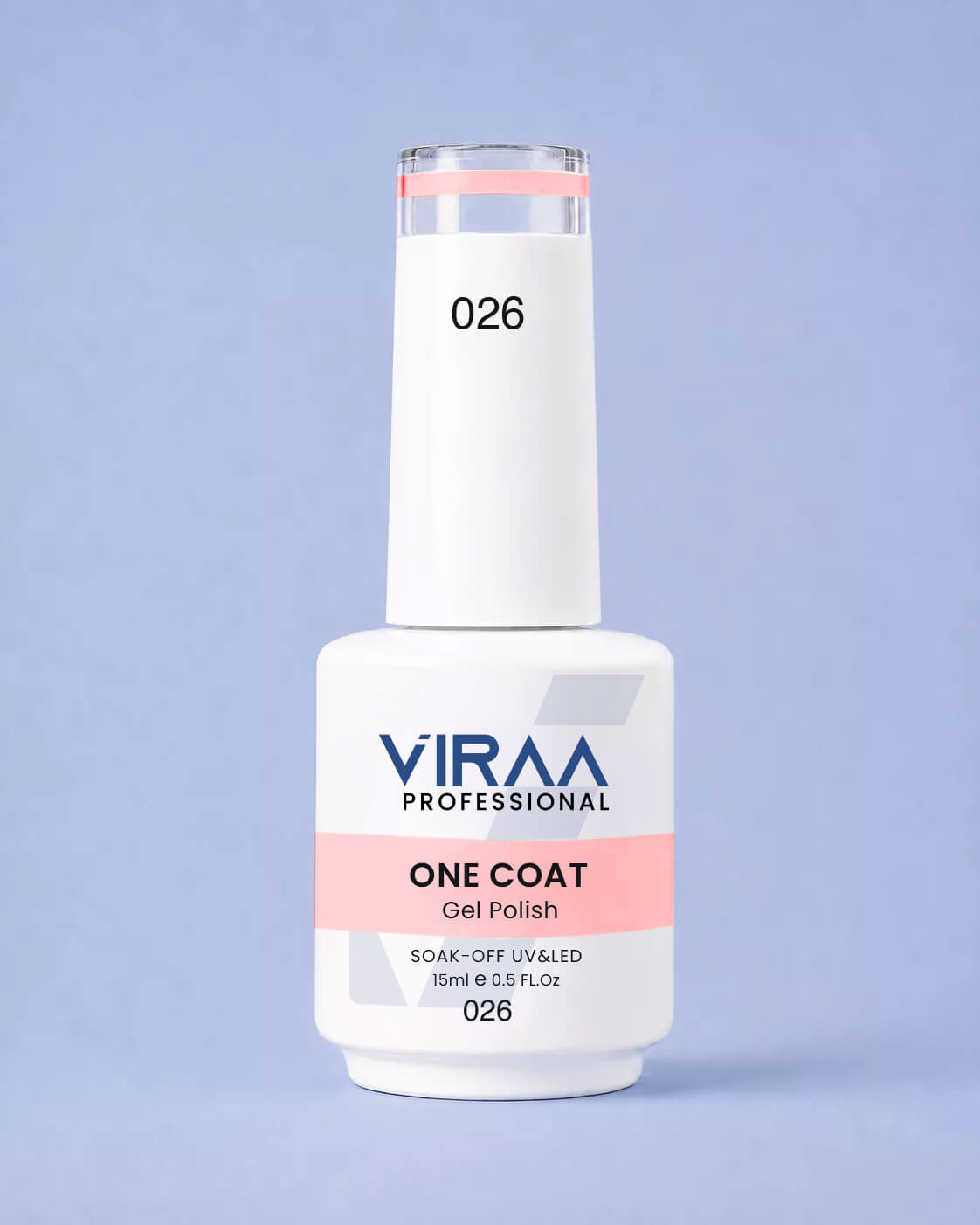 128 Color One Coat Gel Polish 15ml