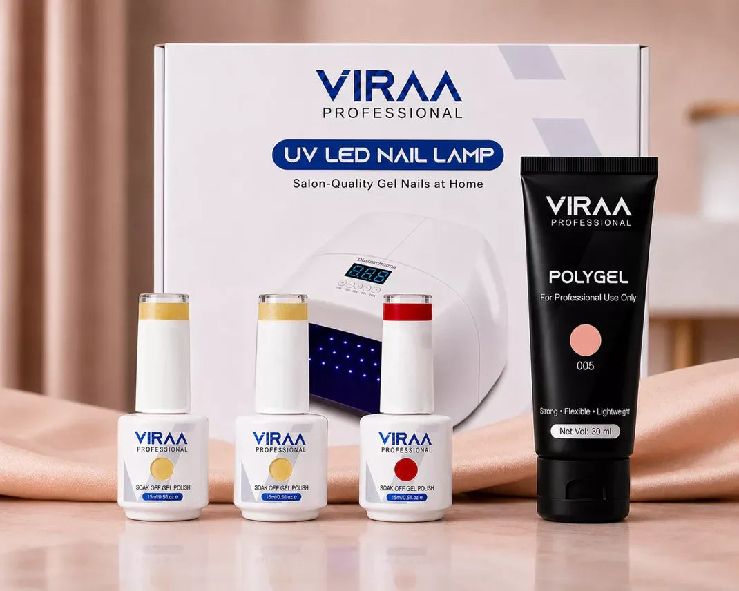 VIRAA Professional gel polish, polygel and UV LED lamp