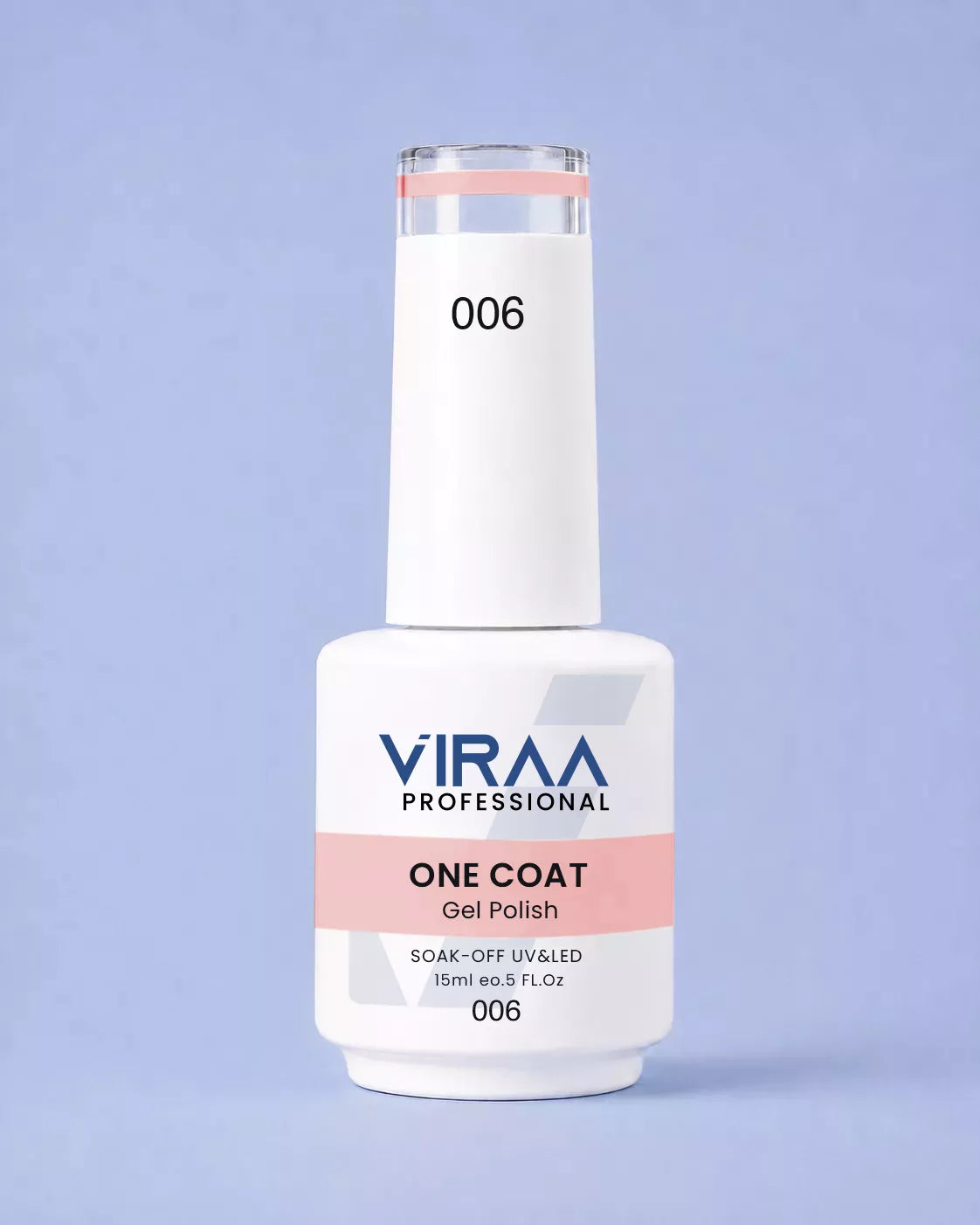128 Color One Coat Gel Polish 15ml