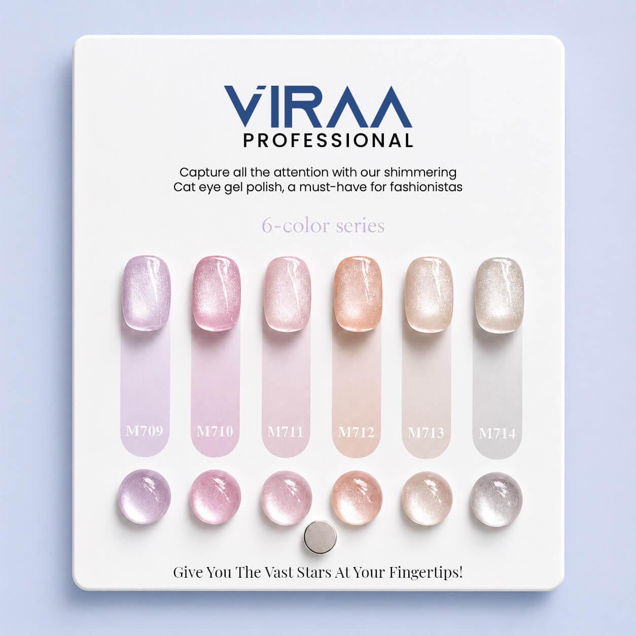 VIRAA Professional Cat Eye Gel Polish 7.5ml - product photo 2