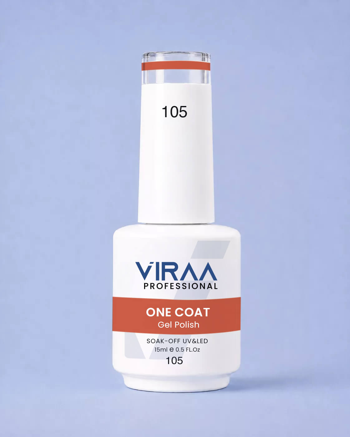128 Color One Coat Gel Polish 15ml