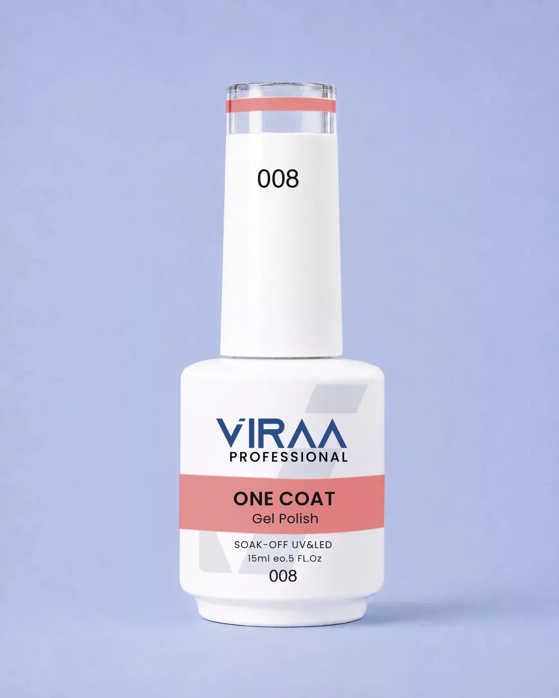 128 Color One Coat Gel Polish 15ml