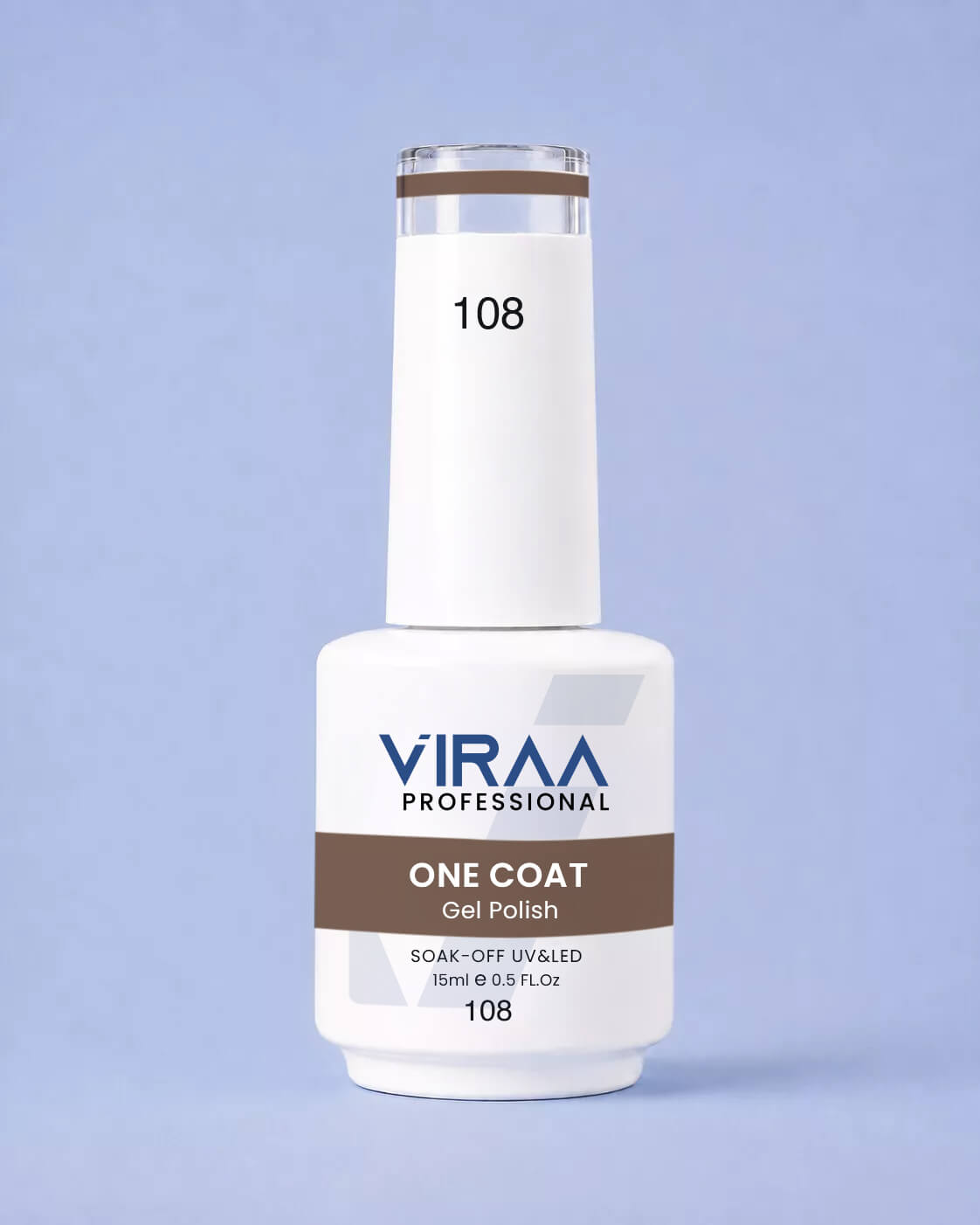 128 Color One Coat Gel Polish 15ml