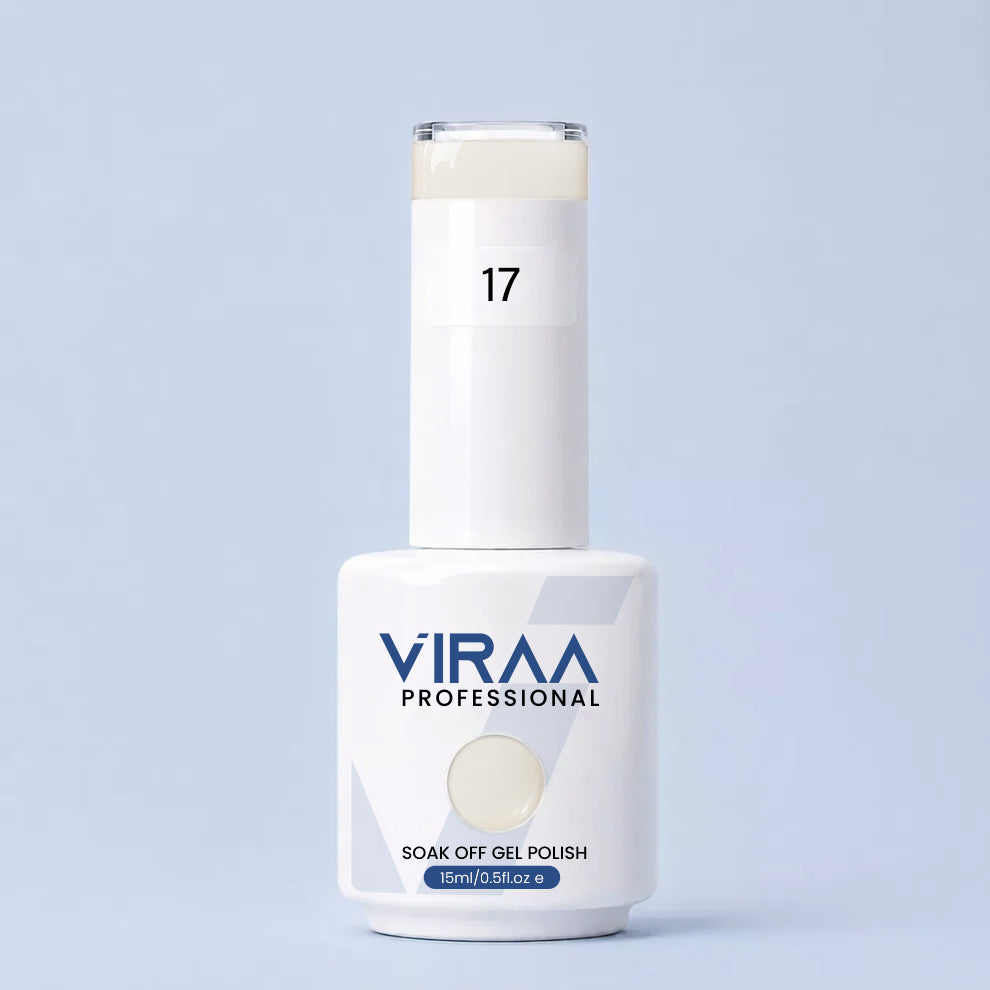 VIRAA Professional Milky White Collection 15ml in shade 17